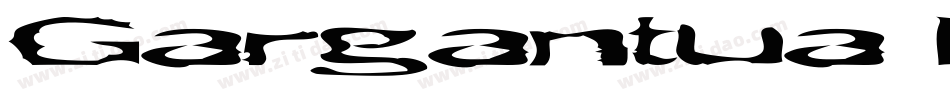 Gargantua BTN Chrome字体转换